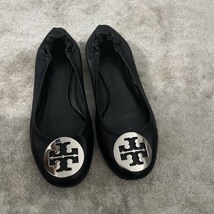 Tory Flats Black 7 AUTHENTIC